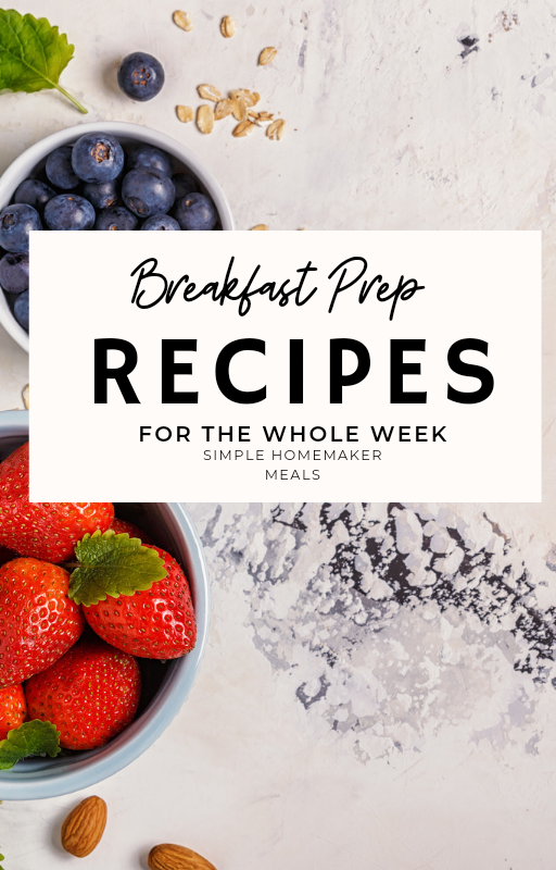 Breakfast Recipes For the Whole Week